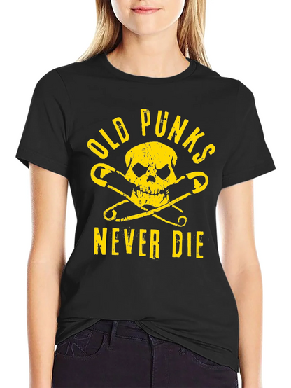 Old Punks Never Die T-Shirt