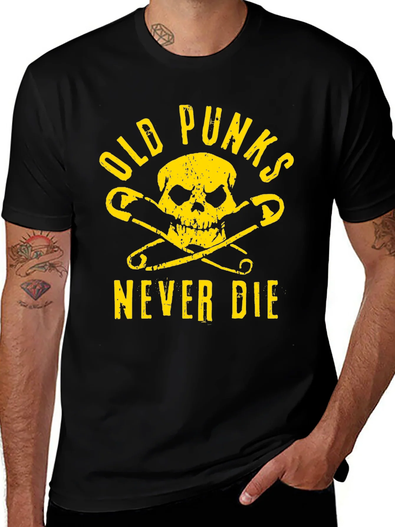 Old Punks Never Die T-Shirt