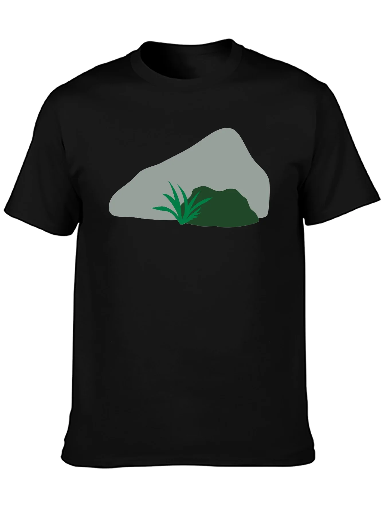 Nature Rock Graphic Tee - Cool Casual Style