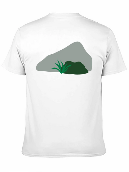 Nature Rock Graphic Tee - Cool Casual Style
