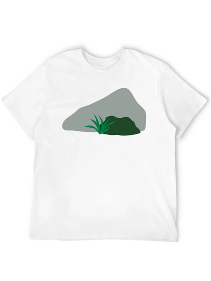 Nature Rock Graphic Tee - Cool Casual Style
