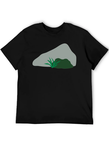 Nature Rock Graphic Tee - Cool Casual Style