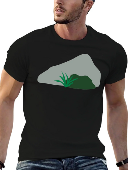 Nature Rock Graphic Tee - Cool Casual Style