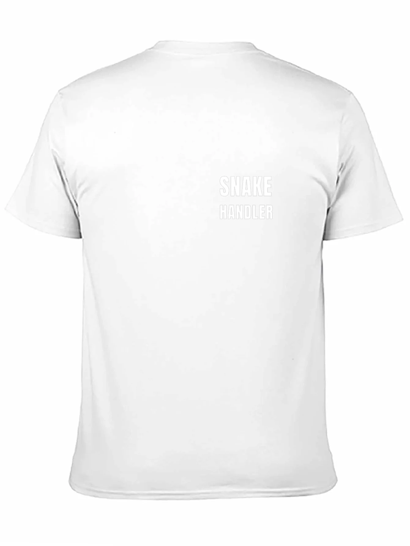 Snake Handler Graphic Tee - Black Cotton T-Shirt