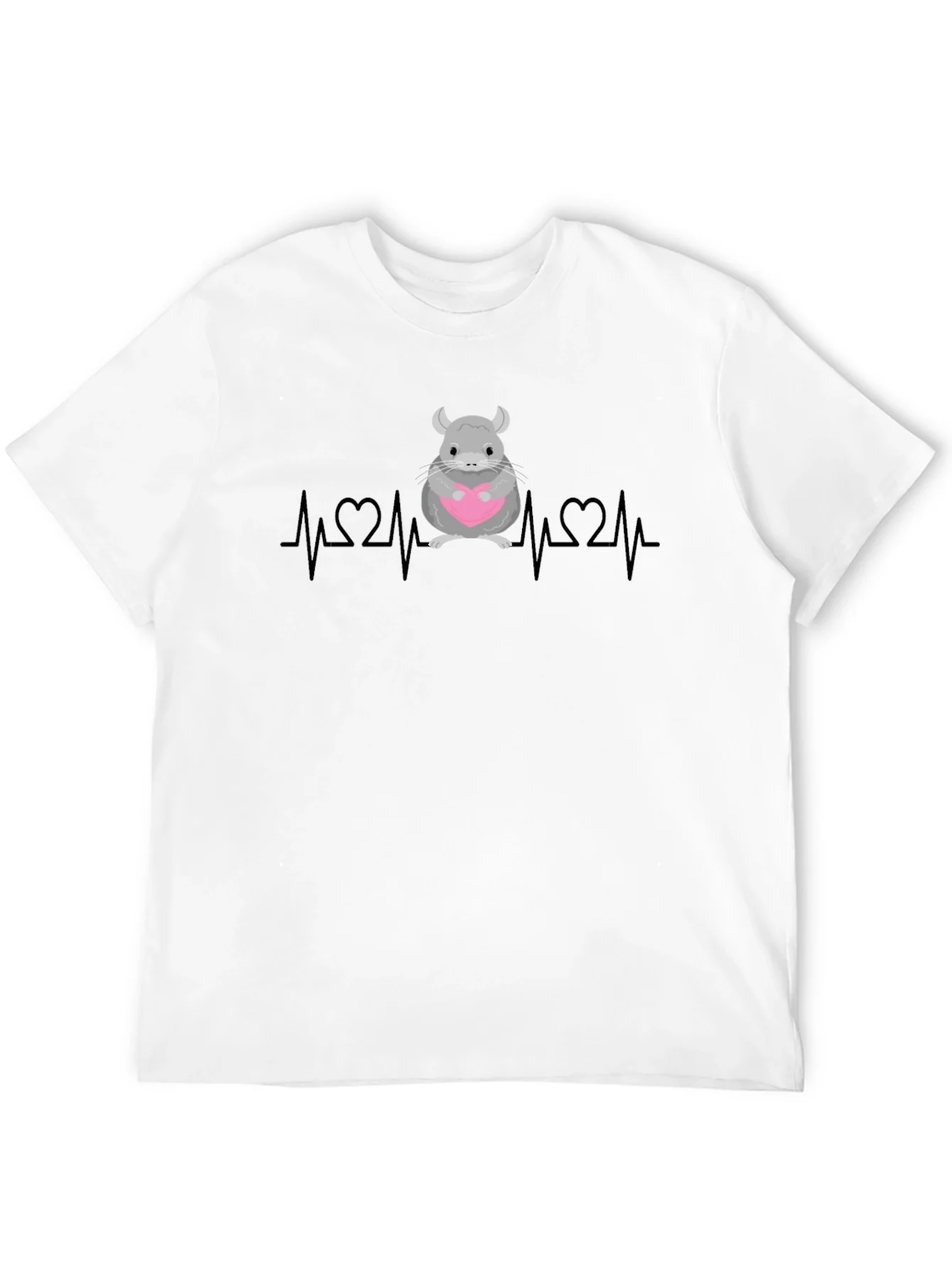 Chinchilla Heartbeat Graphic Tee