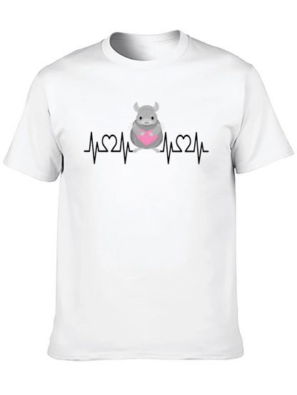 Chinchilla Heartbeat Graphic Tee