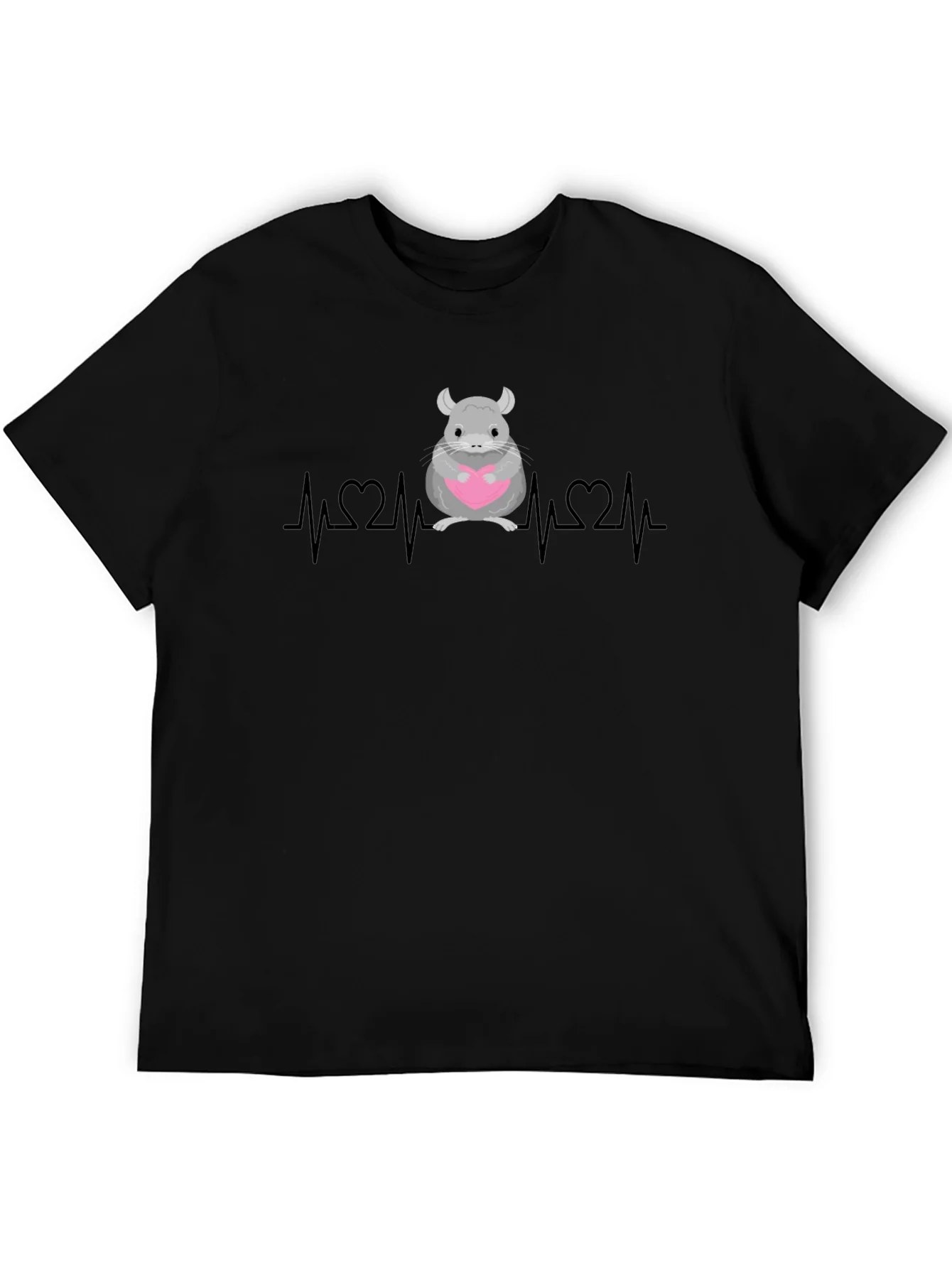 Chinchilla Heartbeat Graphic Tee