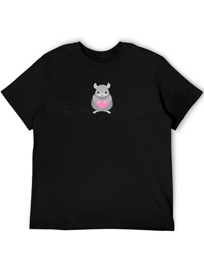 Chinchilla Heartbeat Graphic Tee