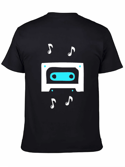 Retro Cassette Tape Music Graphic T-Shirt