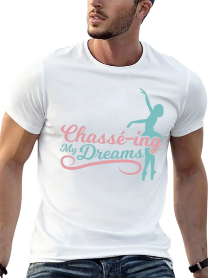 Chassé-ing My Dreams Black Graphic T-Shirt