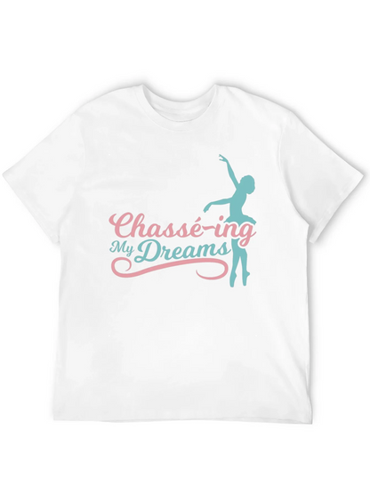 Chassé-ing My Dreams Black Graphic T-Shirt