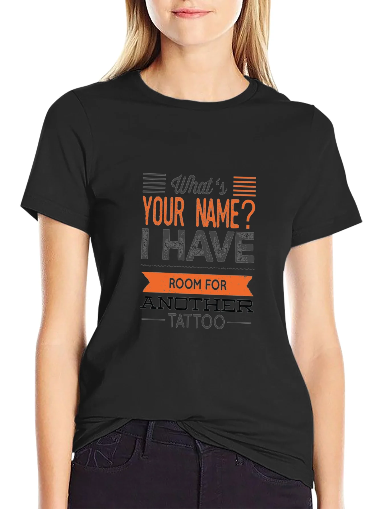 Tattoo Humor T-Shirt: Whats Your Name?
