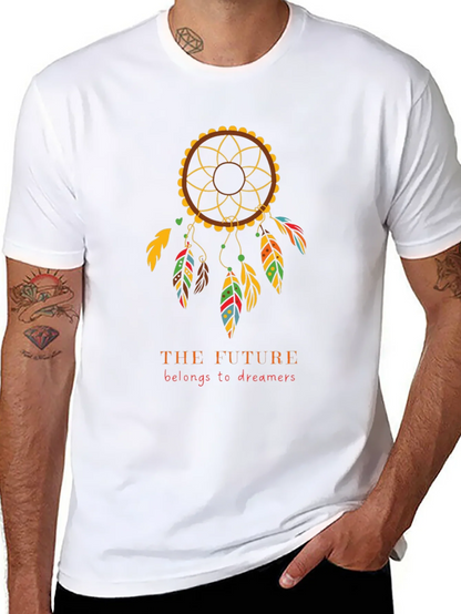 Dreamer T-Shirt - Future Belongs to Dreamers - Black
