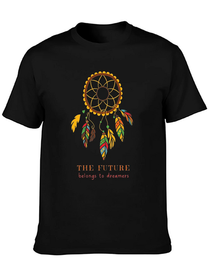 Dreamer T-Shirt - Future Belongs to Dreamers - Black