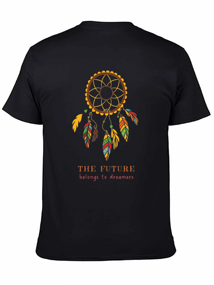Dreamer T-Shirt - Future Belongs to Dreamers - Black