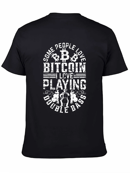 Bitcoin & Double Bass T-Shirt