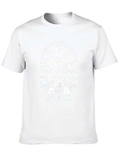 Bitcoin & Double Bass T-Shirt