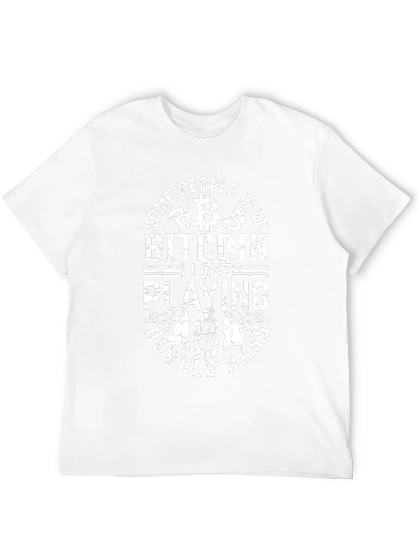 Bitcoin & Double Bass T-Shirt