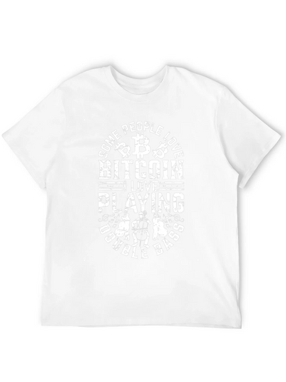 Bitcoin & Double Bass T-Shirt