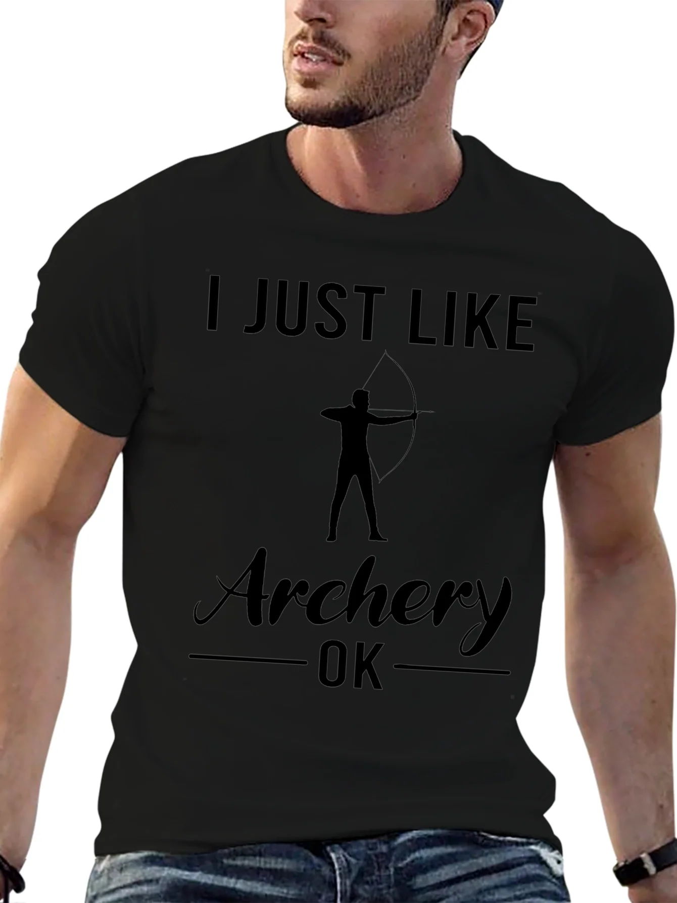 Archery T-Shirt: I Just Like Archery OK