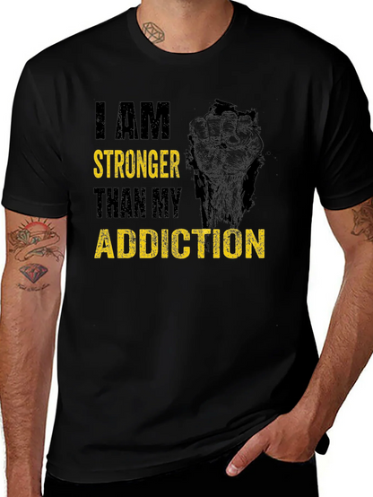 Stronger Than My Addiction T-Shirt