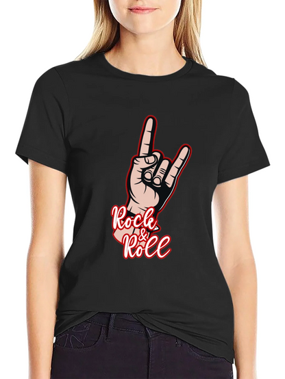 Rock and Roll Hand Sign T-Shirt