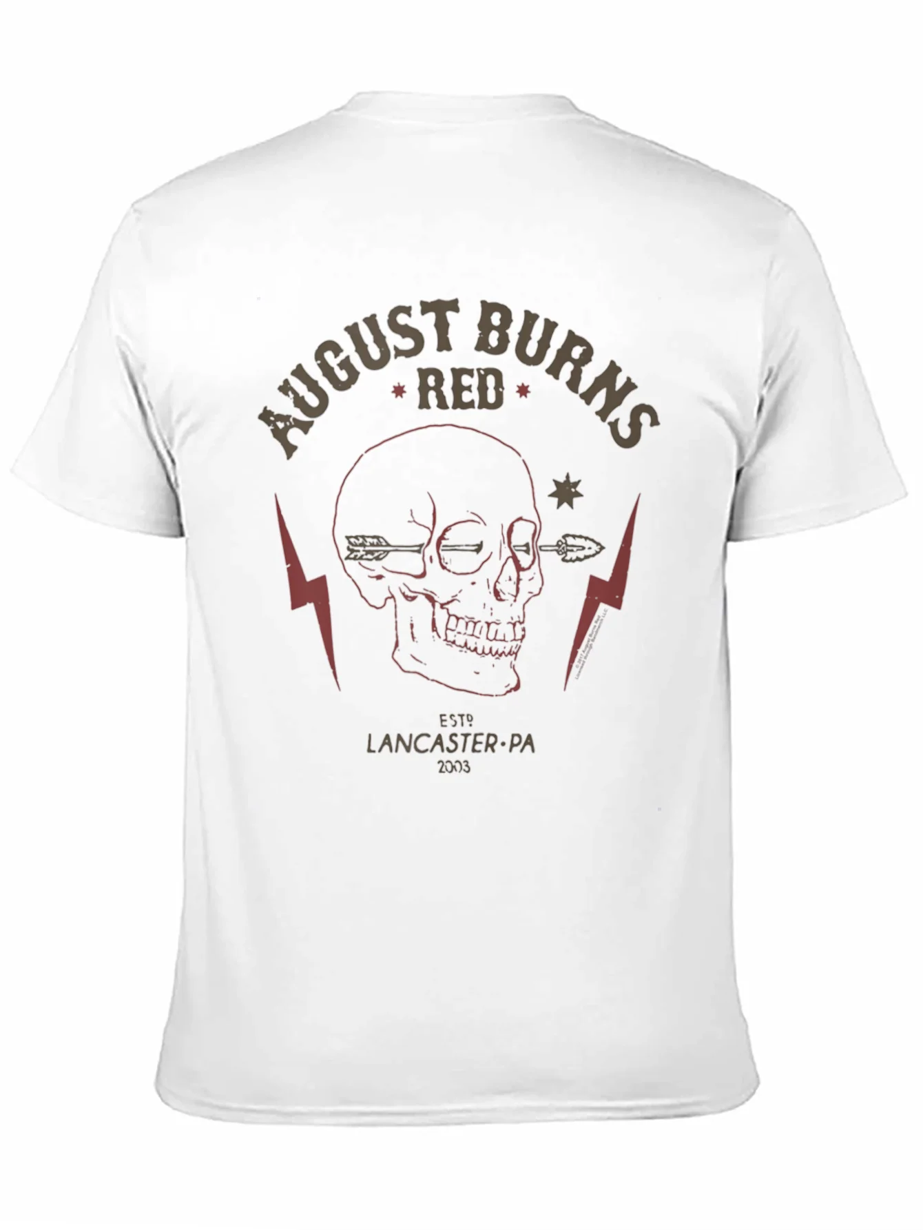August Burns Red Skull Graphic T-Shirt