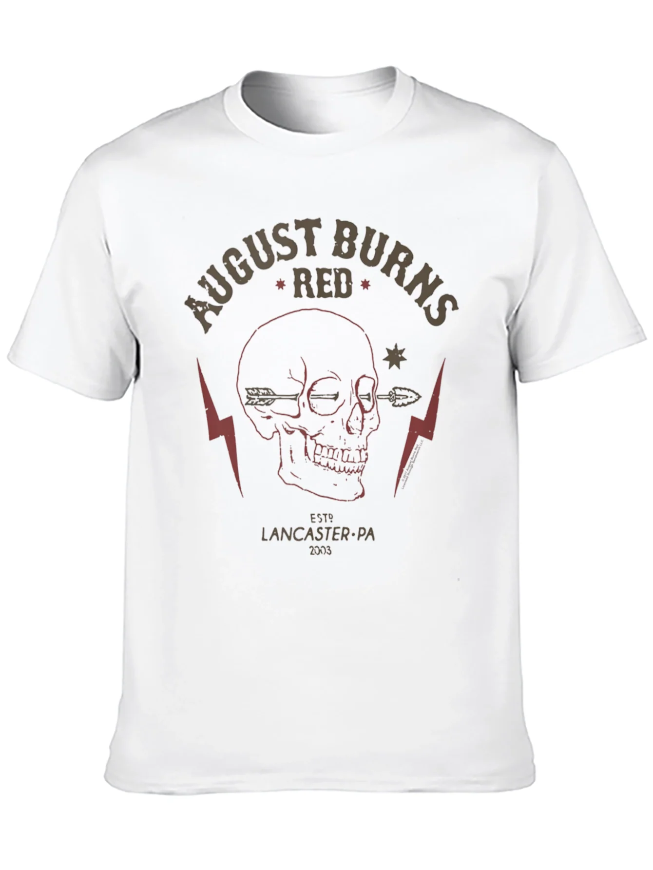 August Burns Red Skull Graphic T-Shirt