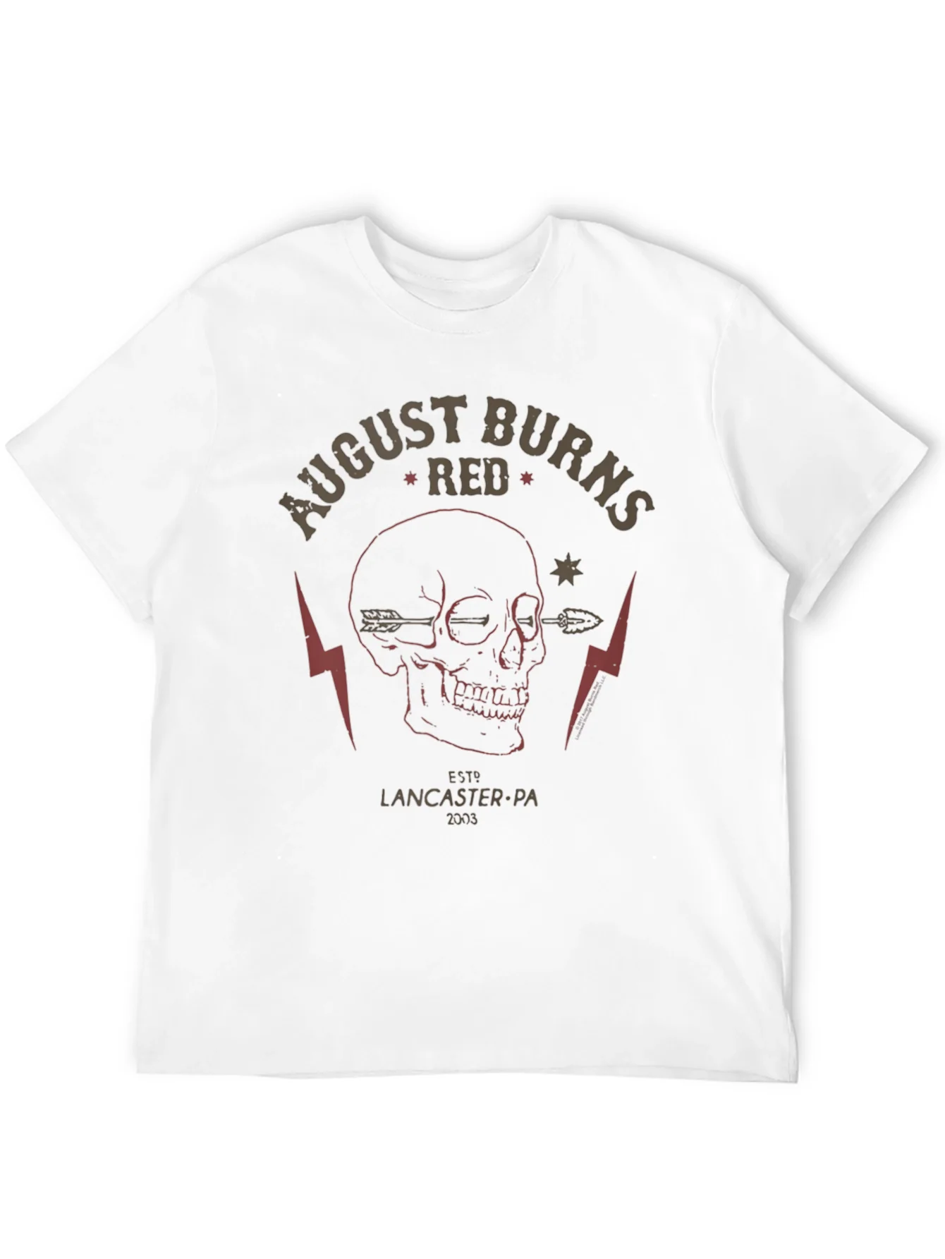 August Burns Red Skull Graphic T-Shirt