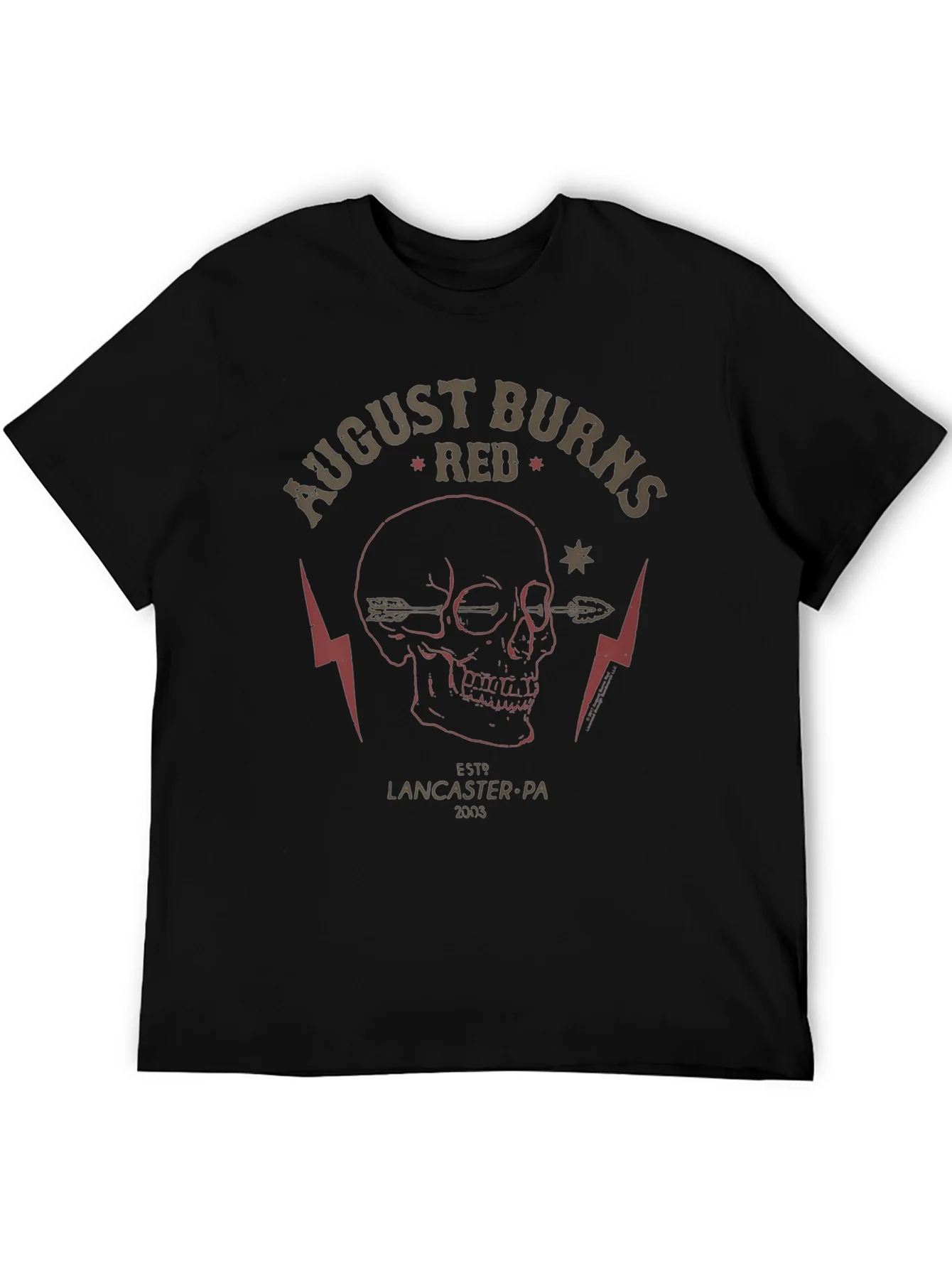 August Burns Red Skull Graphic T-Shirt