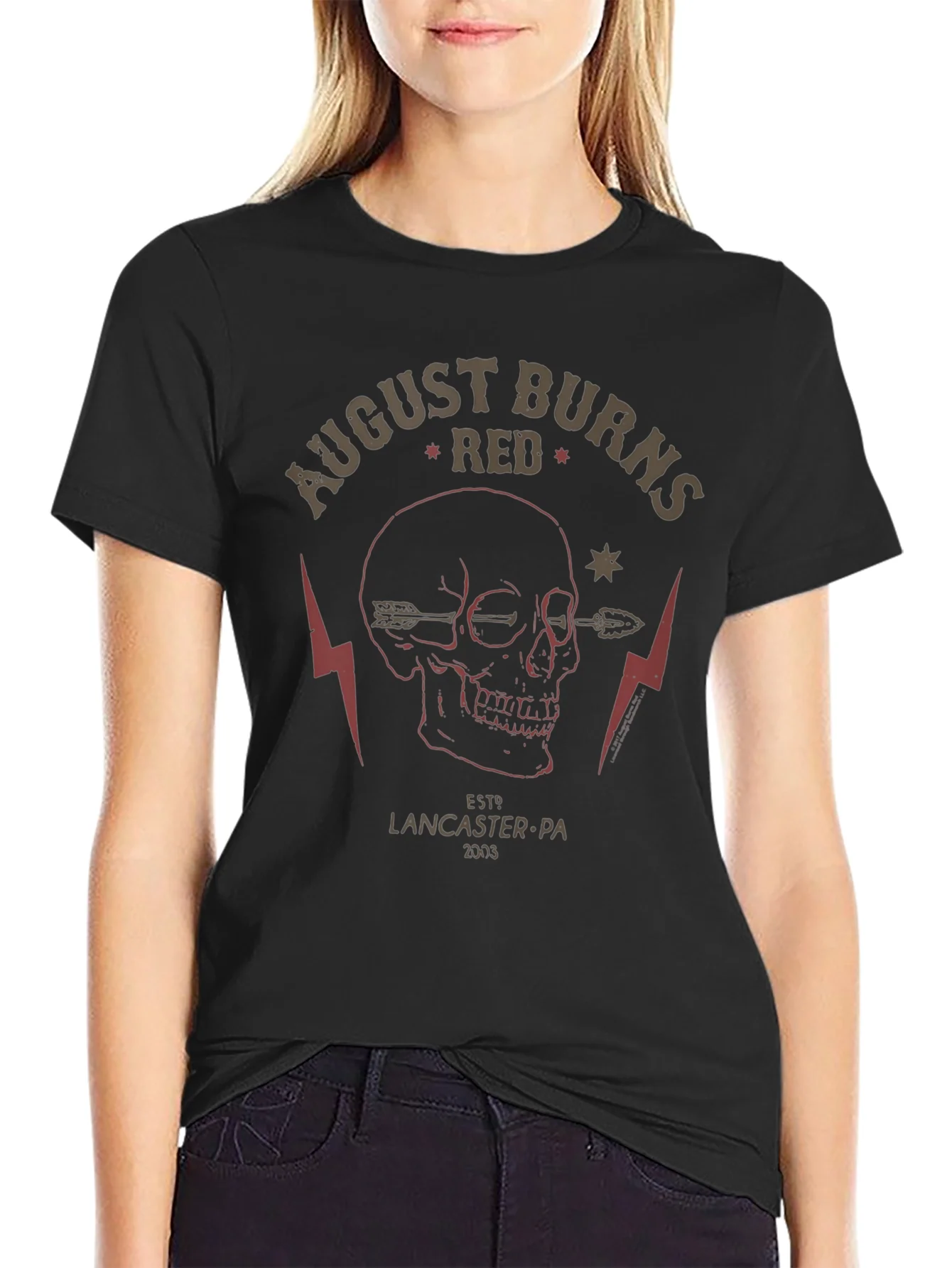 August Burns Red Skull Graphic T-Shirt
