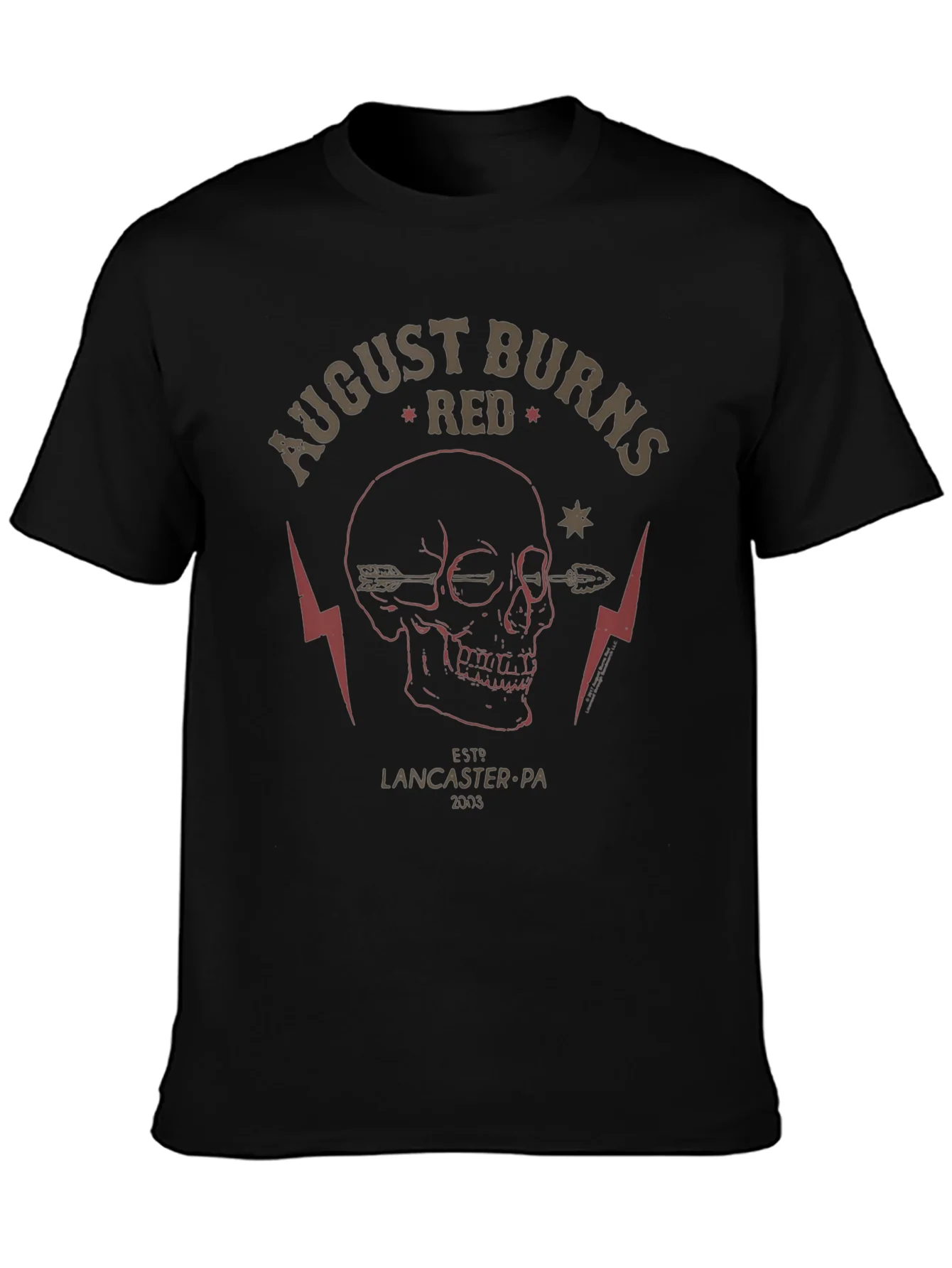 August Burns Red Skull Graphic T-Shirt