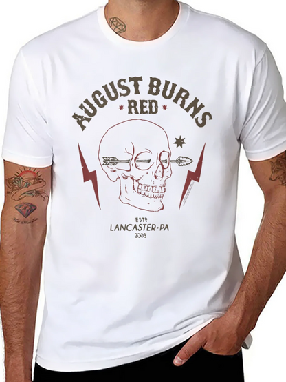 August Burns Red Skull Graphic T-Shirt