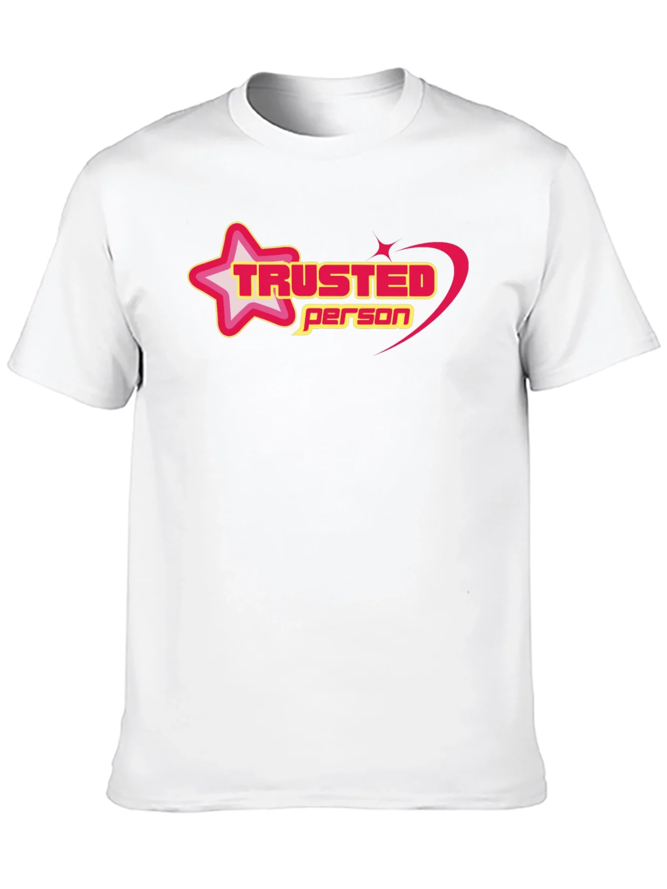 Trusted Person Graphic Black T-Shirt
