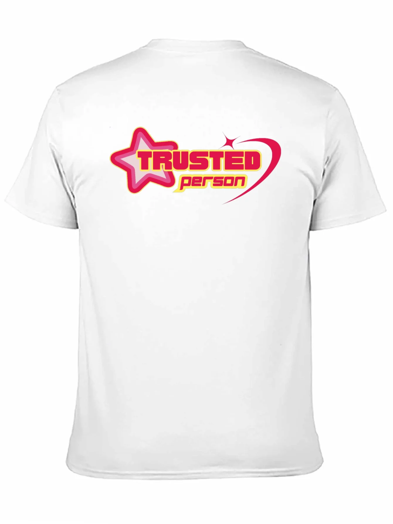 Trusted Person Graphic Black T-Shirt