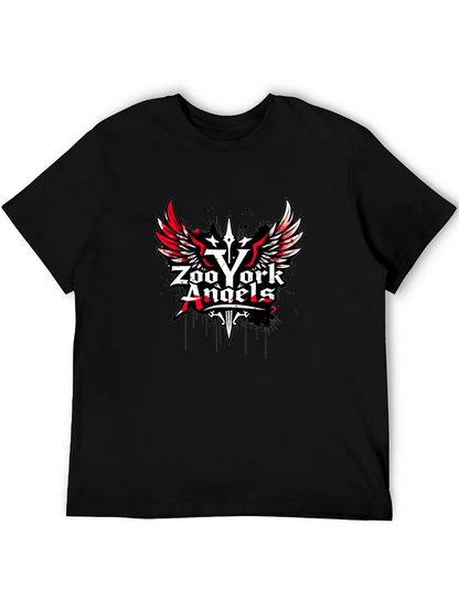 Zoo York Angels Black Graphic T-Shirt