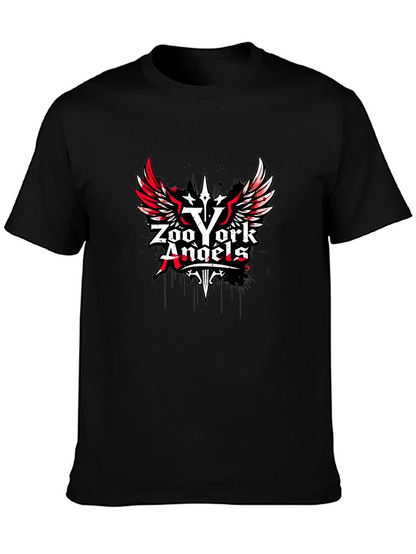 Zoo York Angels Black Graphic T-Shirt