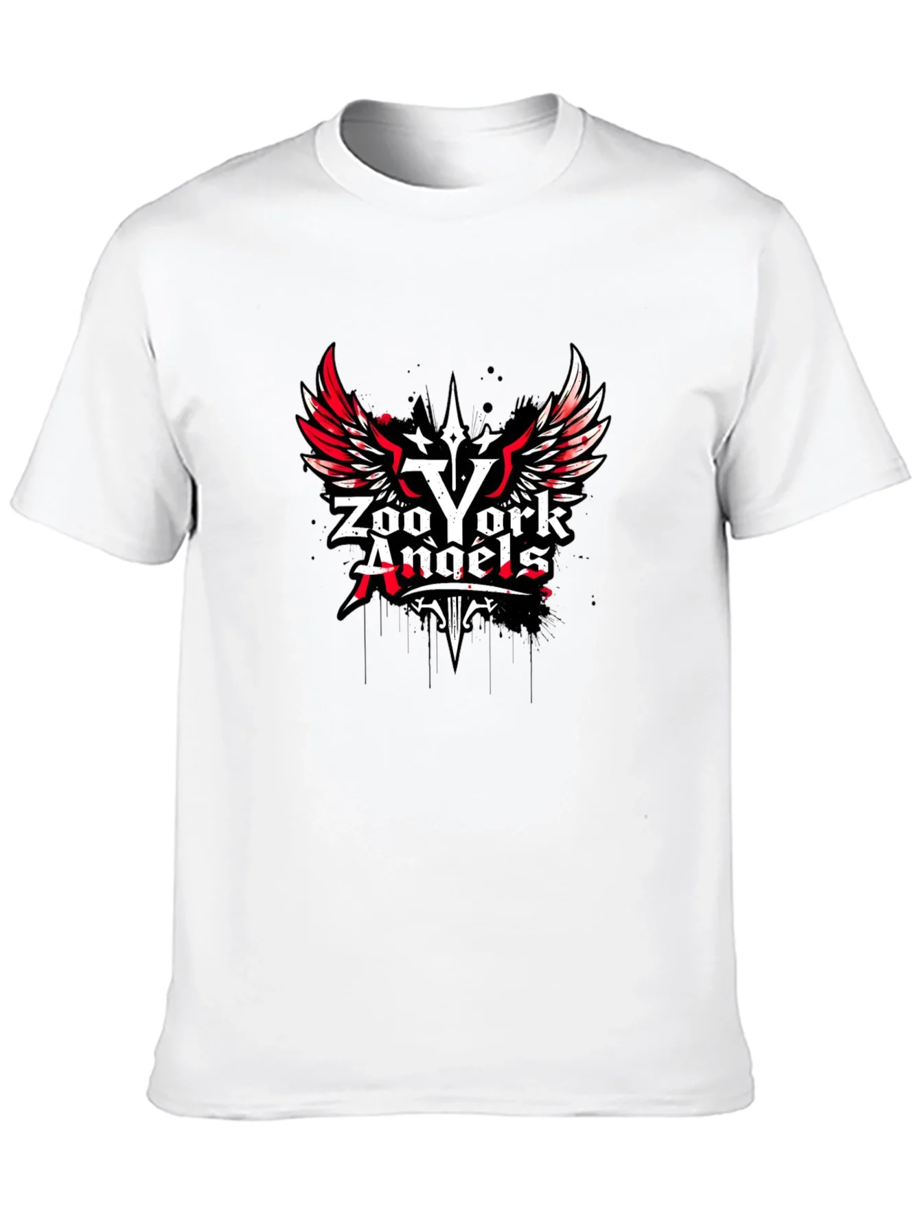 Zoo York Angels Black Graphic T-Shirt