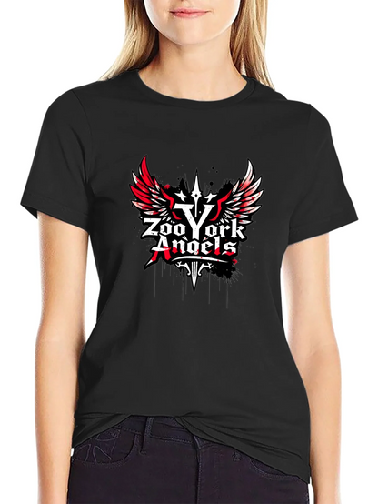 Zoo York Angels Black Graphic T-Shirt