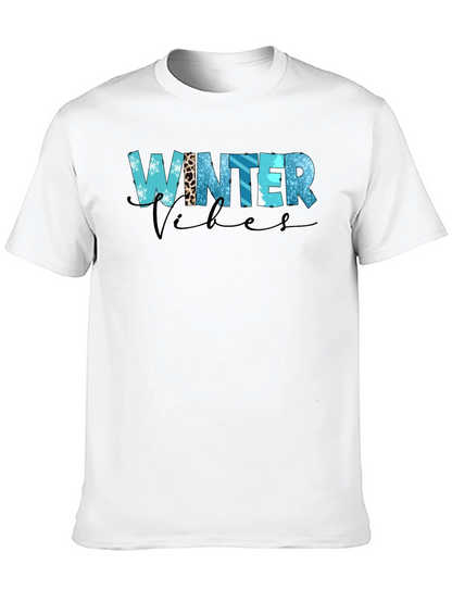 Winter Vibes Graphic Tee Shirt