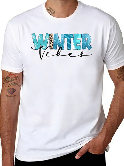Winter Vibes Graphic Tee Shirt