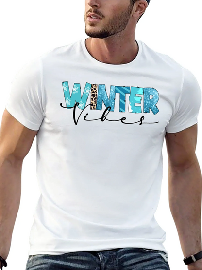 Winter Vibes Graphic Tee Shirt