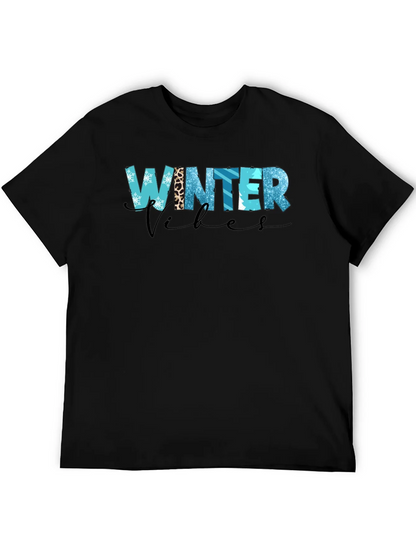 Winter Vibes Graphic Tee Shirt