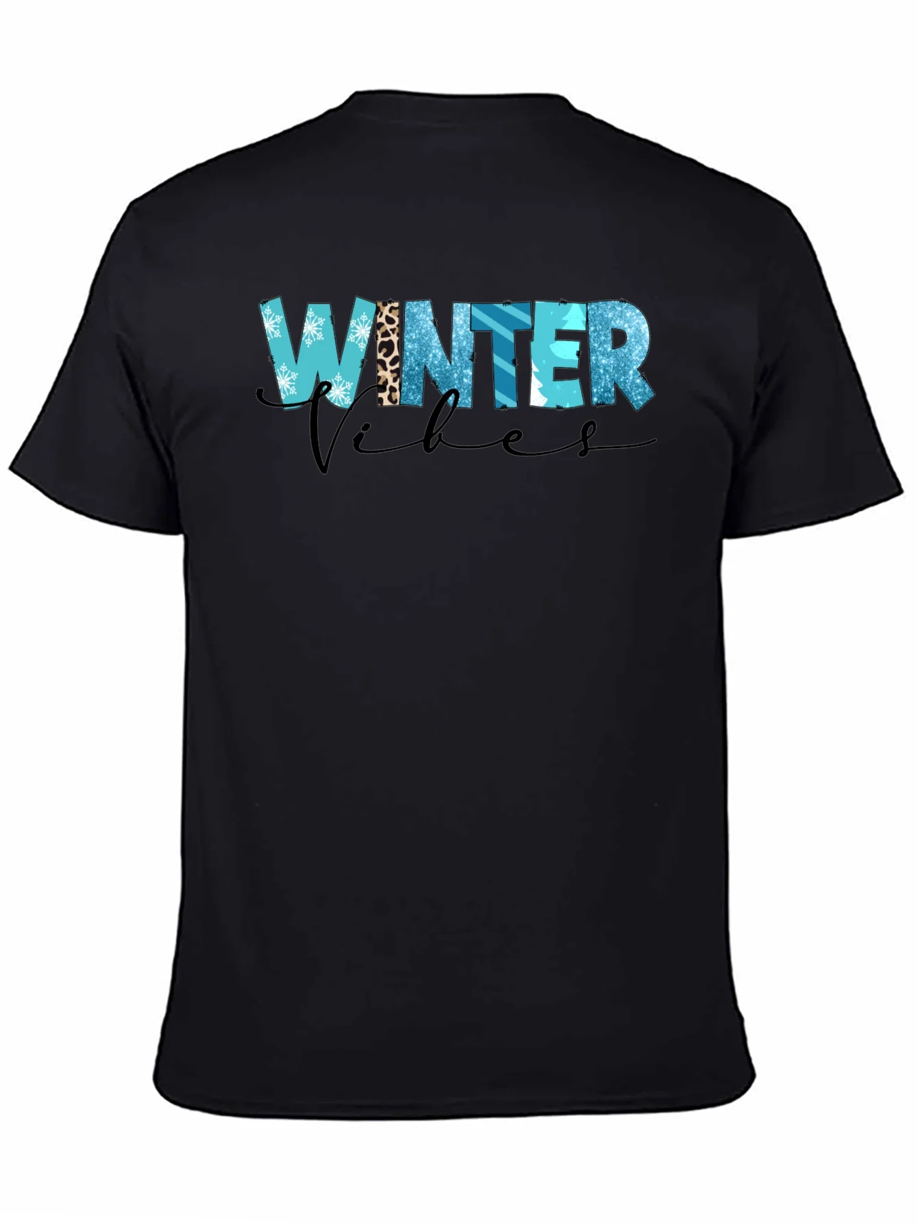Winter Vibes Graphic Tee Shirt