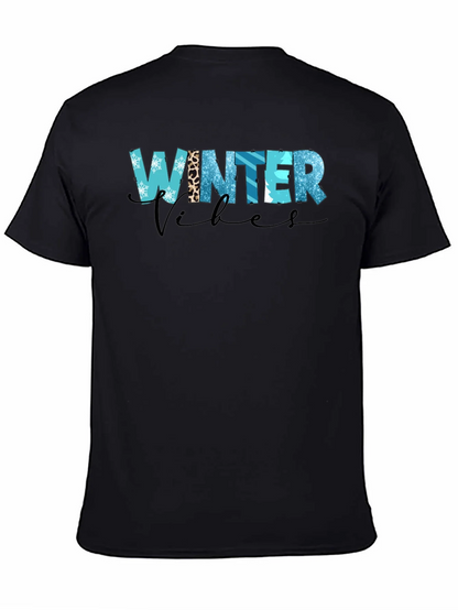Winter Vibes Graphic Tee Shirt