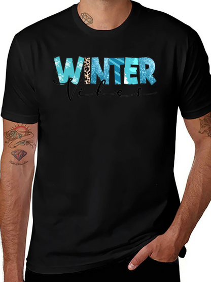 Winter Vibes Graphic Tee Shirt