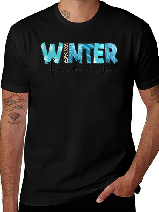 Winter Vibes Graphic Tee Shirt
