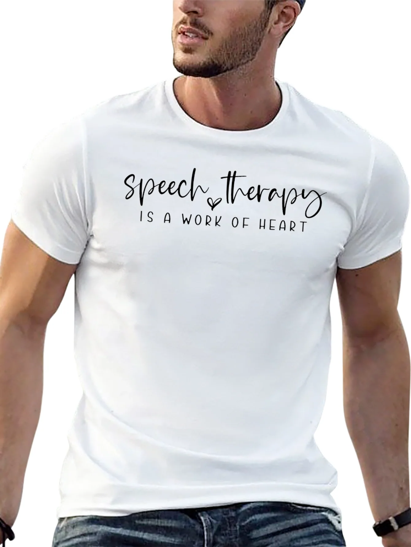 Speech Therapy - Work of Heart T-Shirt