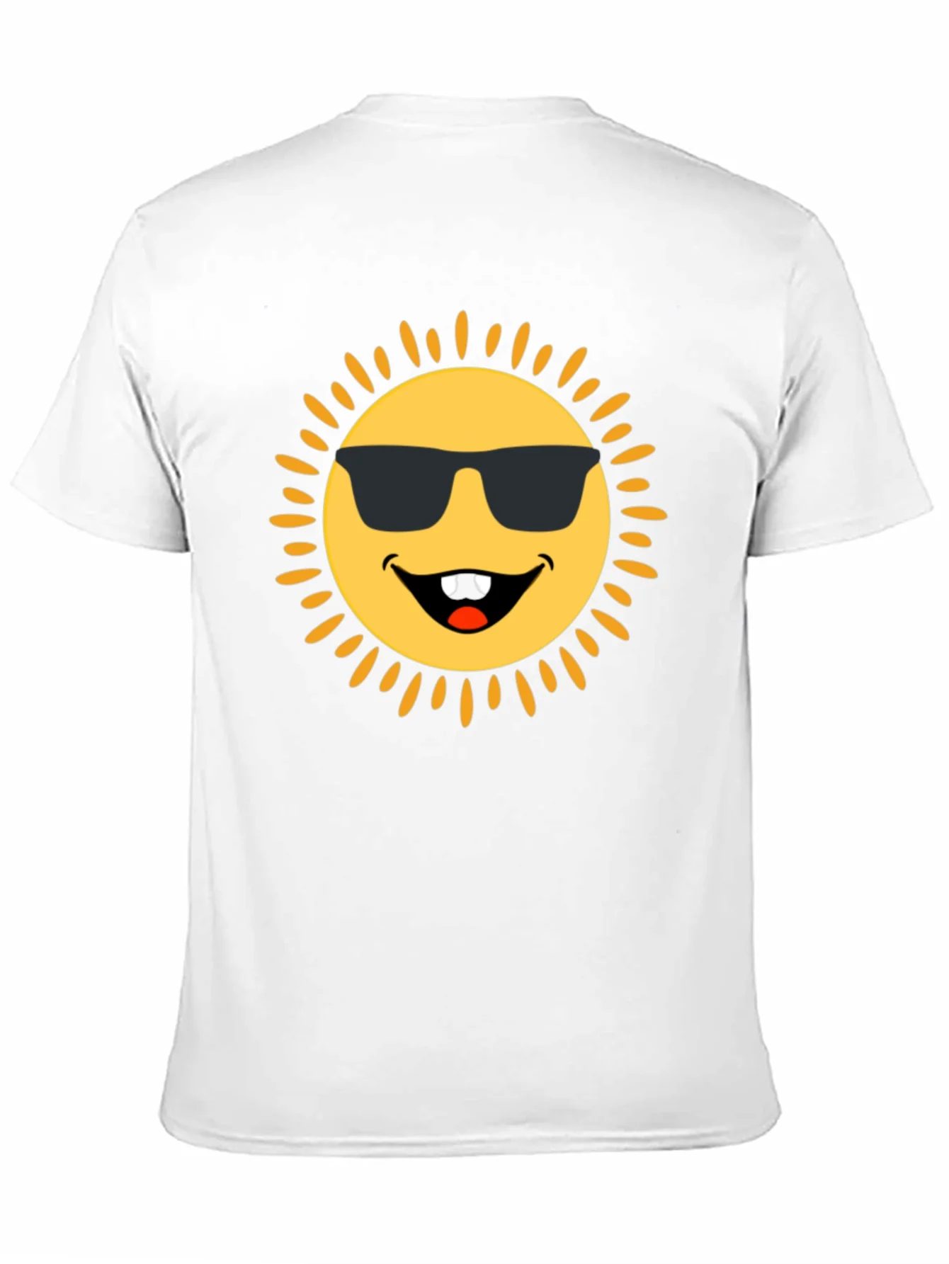 Funny Sun Face Graphic Tee
