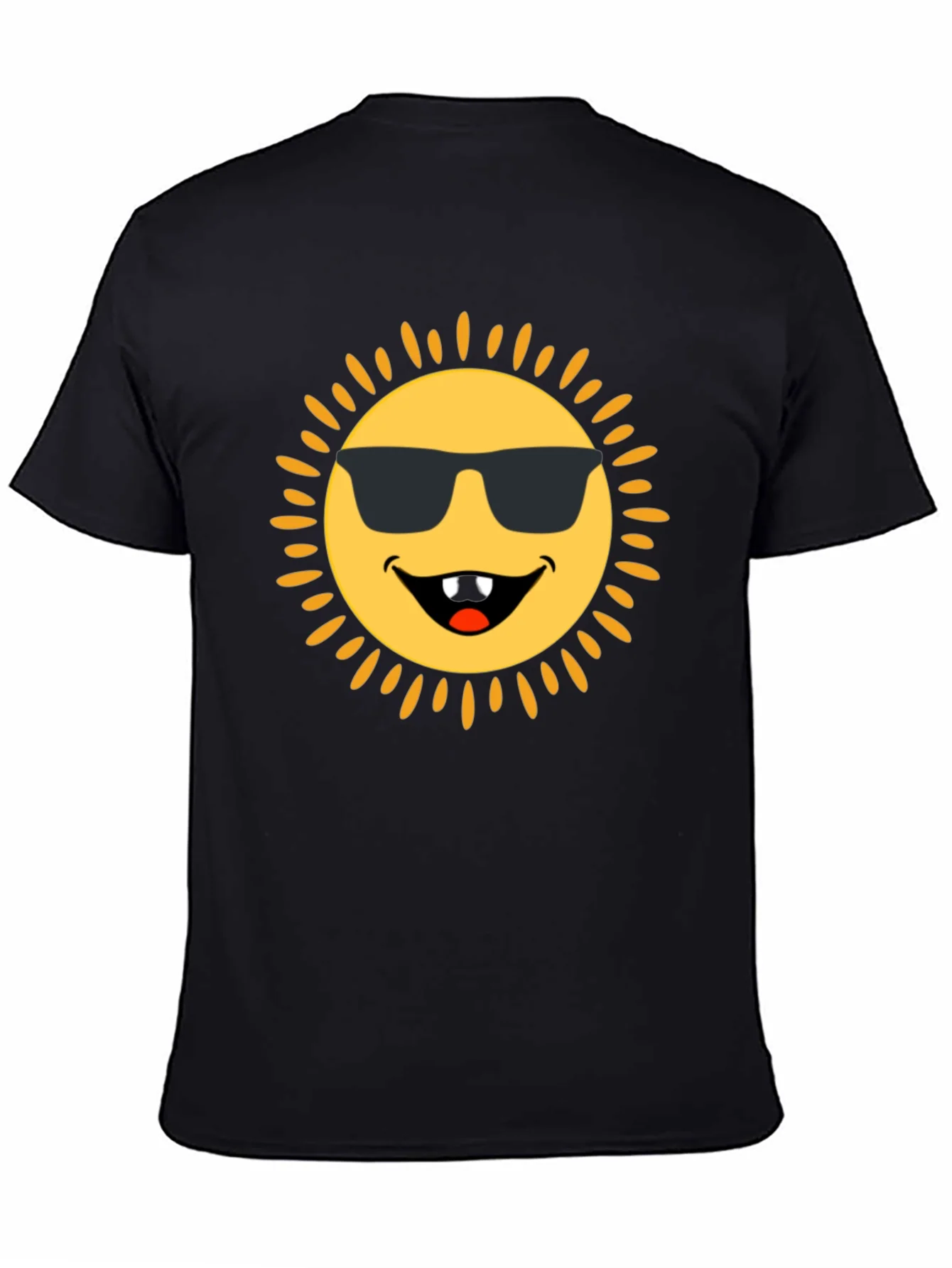 Funny Sun Face Graphic Tee